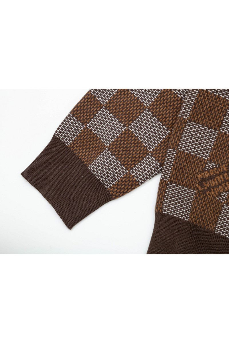 Louis Vuitton, Men's Pullover, Brown