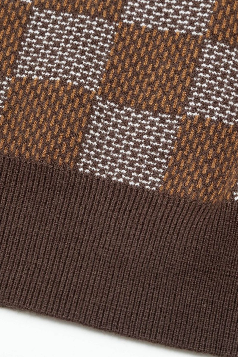 Louis Vuitton, Men's Pullover, Brown