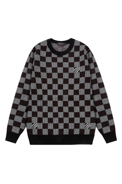 Louis Vuitton, Men's Pullover, Black