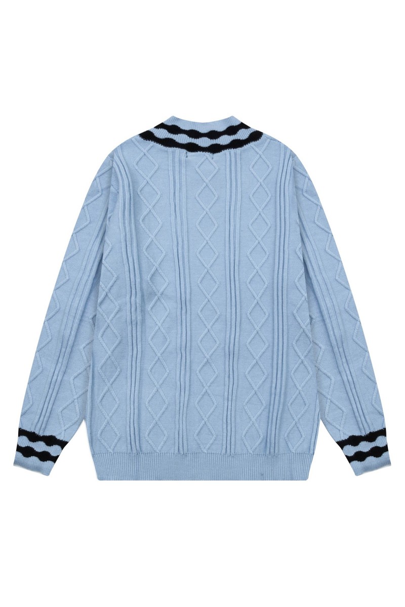 Louis Vuitton, Men's Pullover, Blue