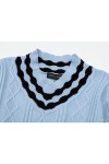 Louis Vuitton, Men's Pullover, Blue