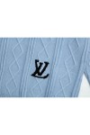 Louis Vuitton, Men's Pullover, Blue