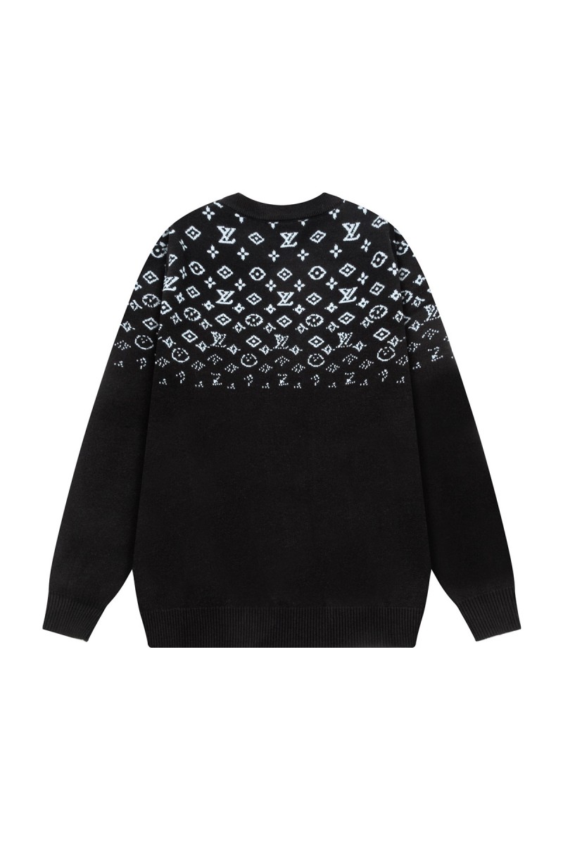 Louis Vuitton, Men's Pullover, Black