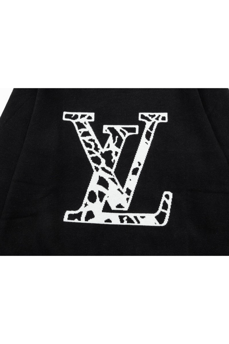 Louis Vuitton, Men's Pullover, Black