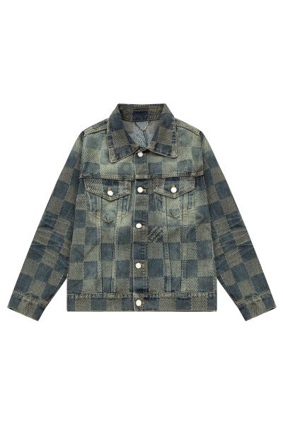 Louis Vuitton, Men's Denim Jacket, Blue