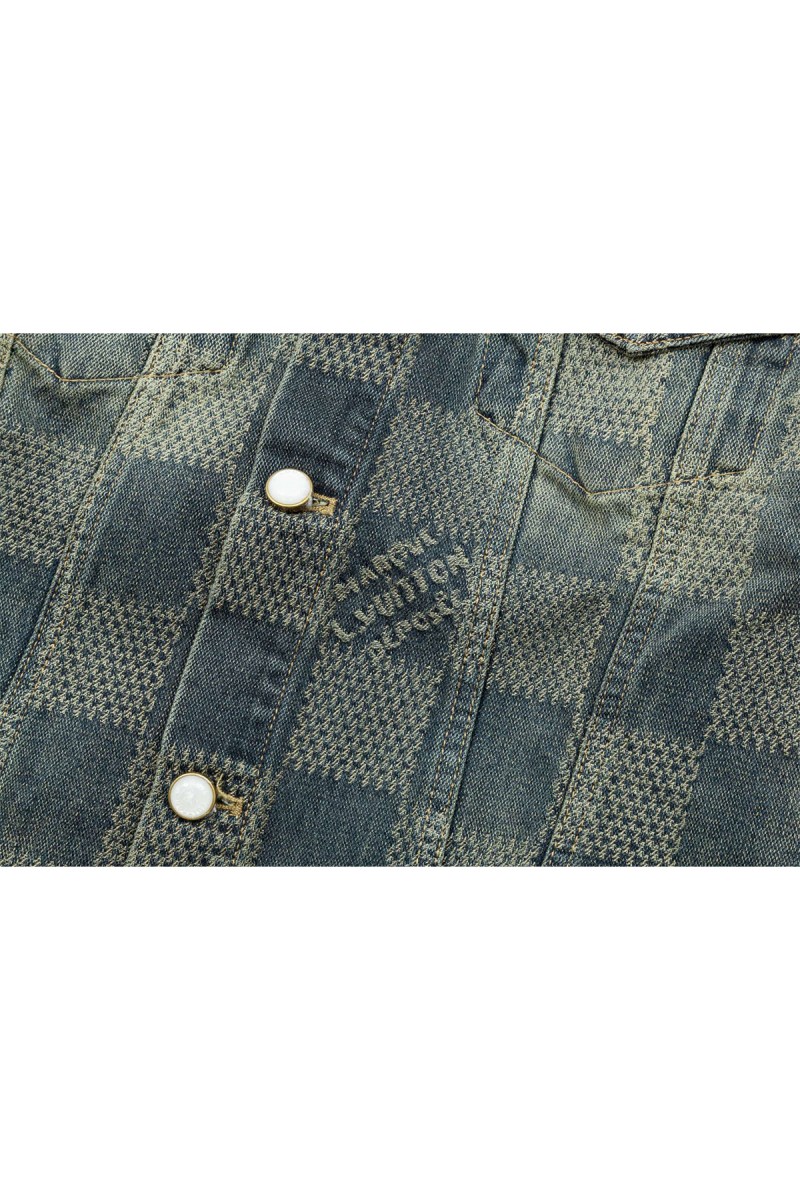 Louis Vuitton, Men's Denim Jacket, Blue