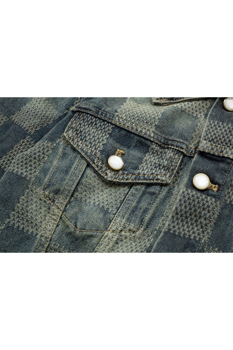 Louis Vuitton, Men's Denim Jacket, Blue