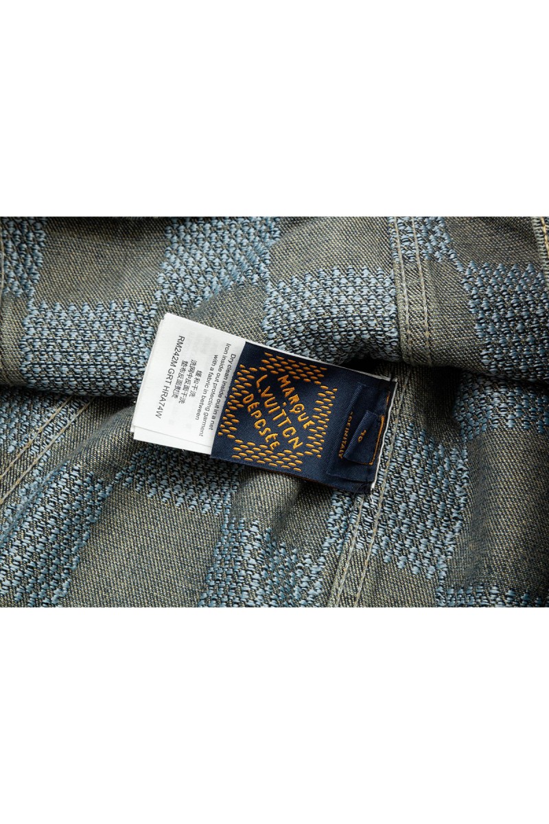 Louis Vuitton, Men's Denim Jacket, Blue