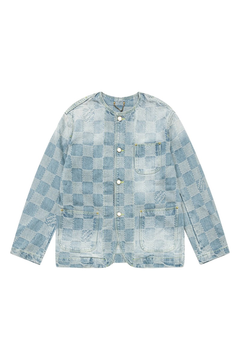 Louis Vuitton, Men's Denim Jacket, Blue