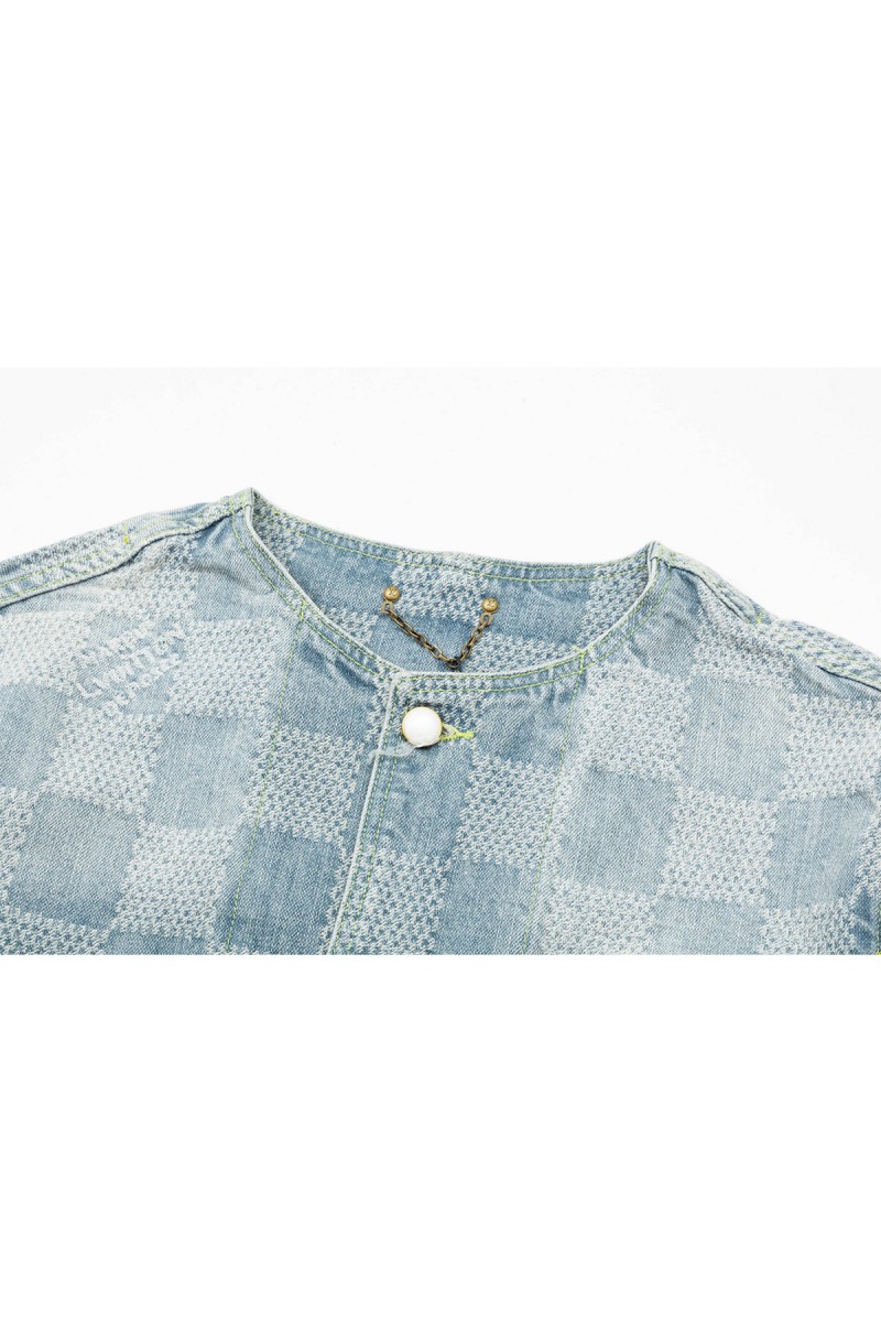 Louis Vuitton, Men's Denim Jacket, Blue