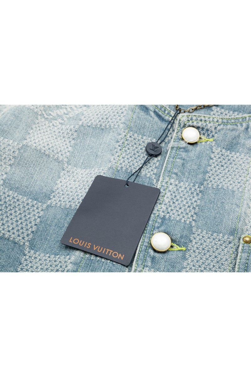 Louis Vuitton, Men's Denim Jacket, Blue