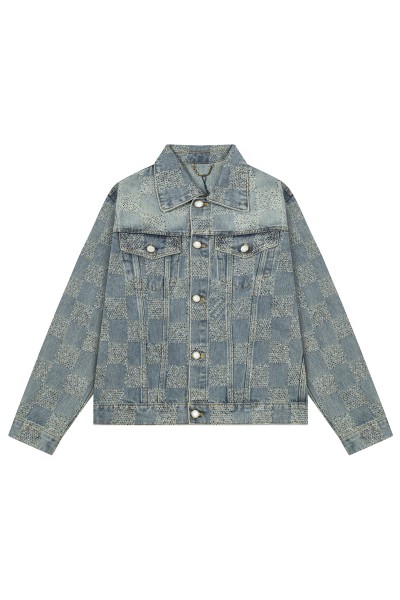 Louis Vuitton, Men's Denim Jacket, Blue