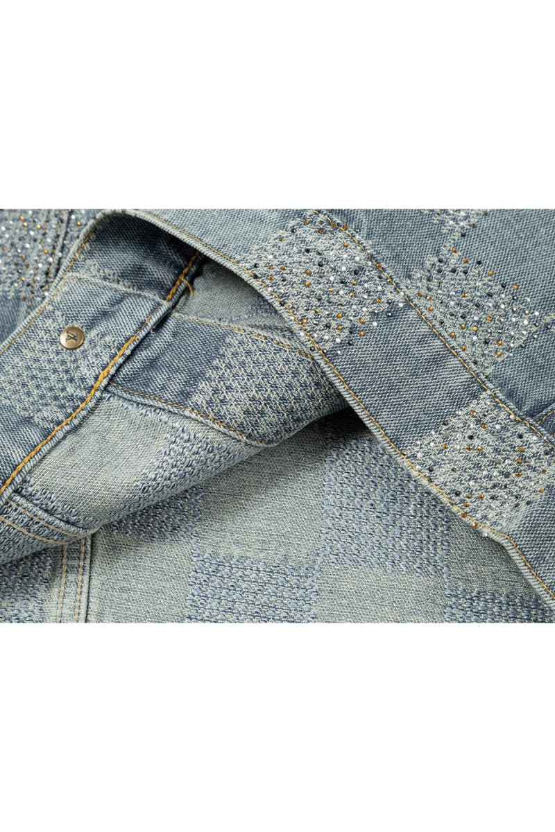 Louis Vuitton, Men's Denim Jacket, Blue