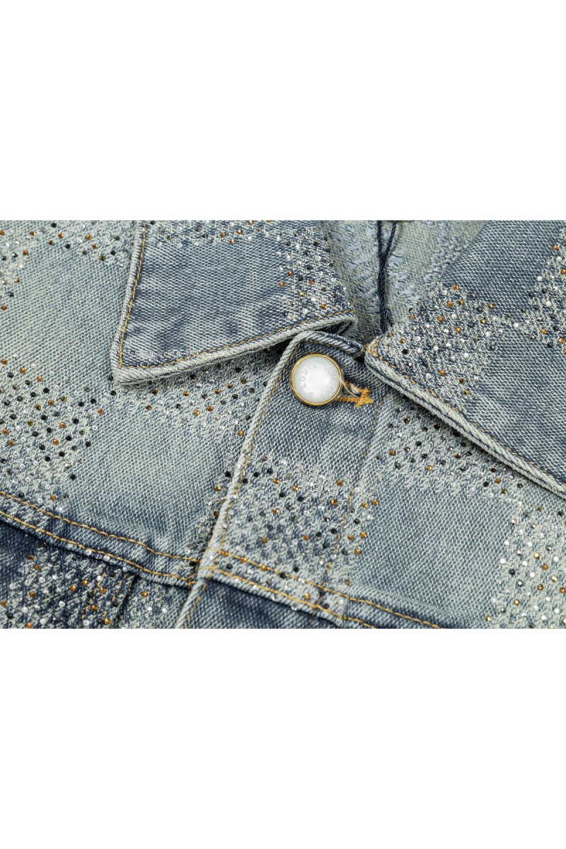 Louis Vuitton, Men's Denim Jacket, Blue