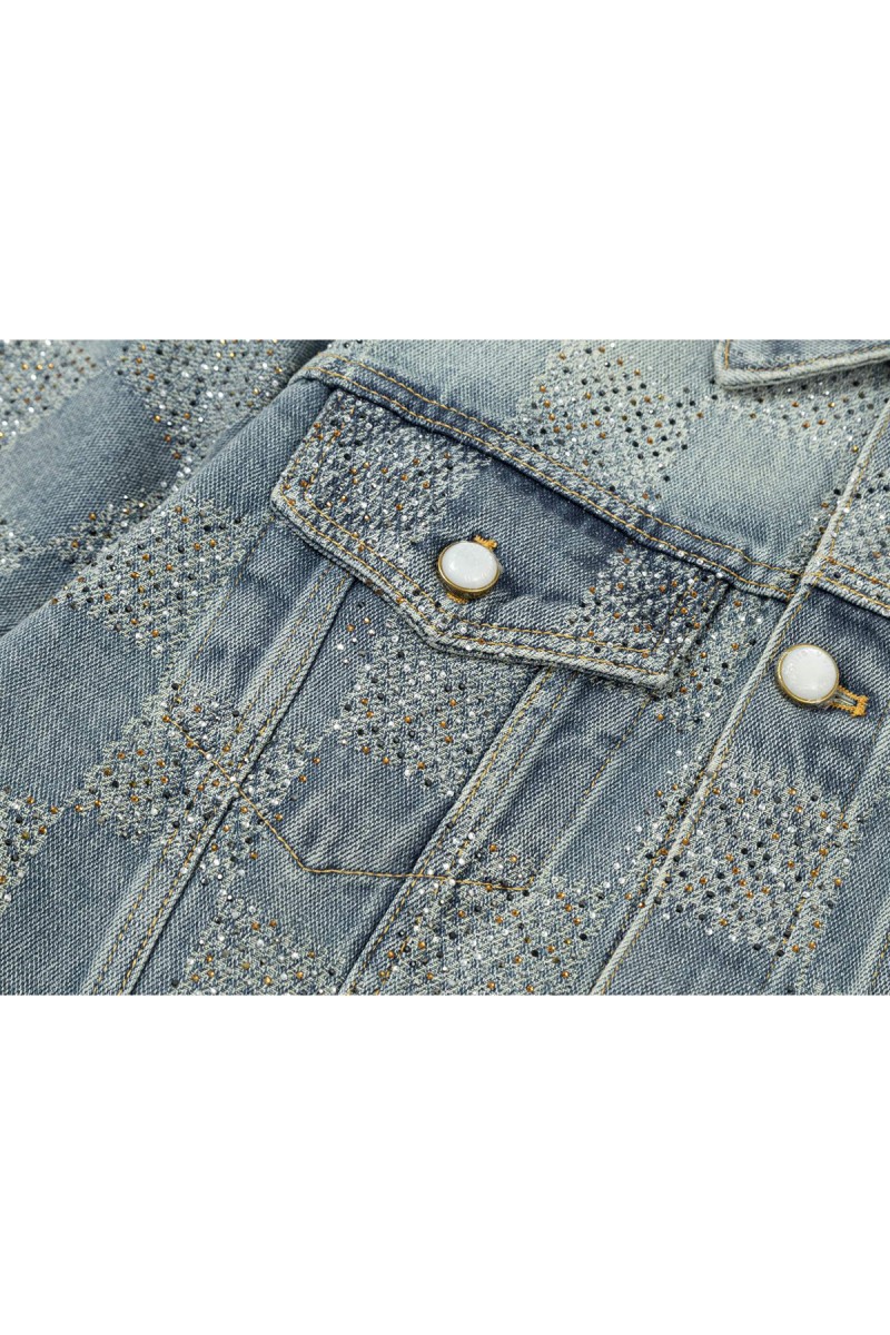 Louis Vuitton, Men's Denim Jacket, Blue