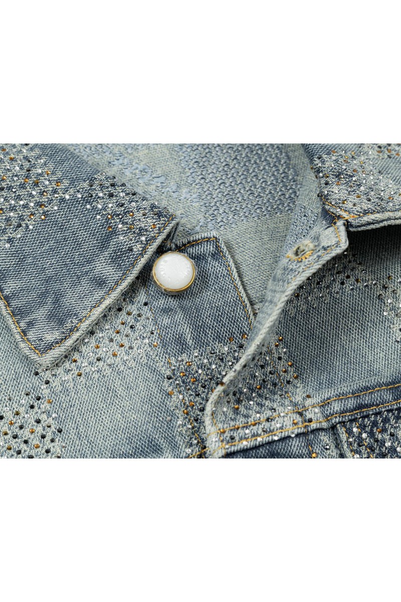 Louis Vuitton, Men's Denim Jacket, Blue