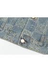 Louis Vuitton, Men's Denim Jacket, Blue