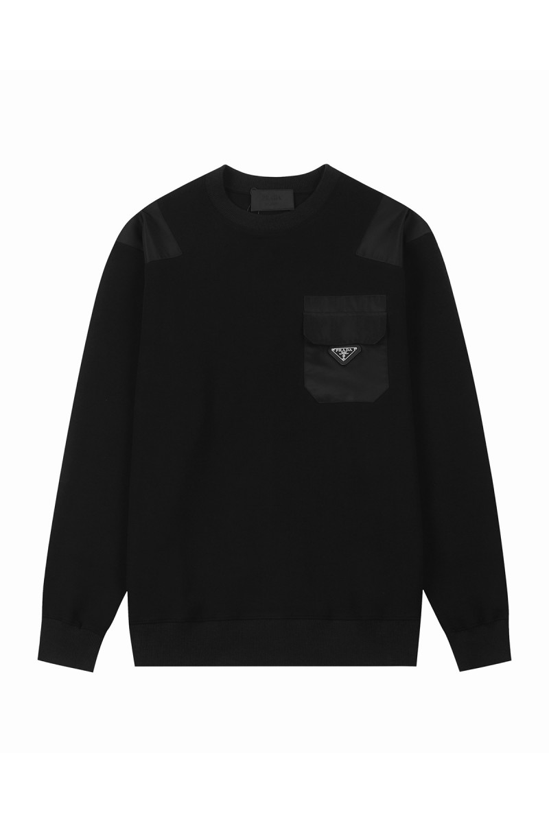 Prada, Men's Pullover, Black