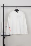 Prada, Men's Pullover, White