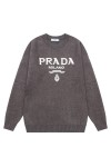 Prada, Men's Pullover, Grey