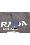 Prada, Men's Pullover, Grey