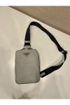 Prada, Men's Bag, Grey