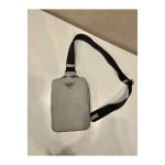 Prada, Men's Bag, Grey