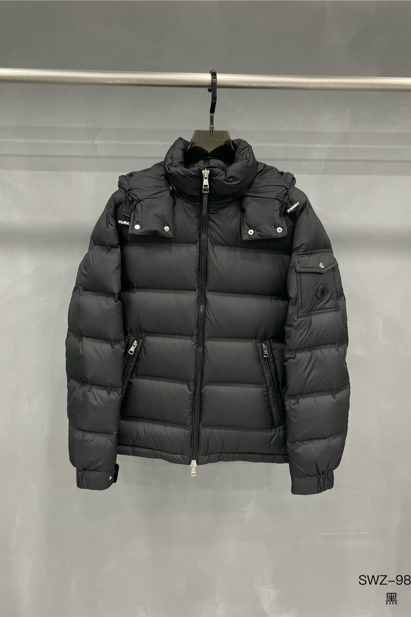 Moncler, Men's Jacket, Black