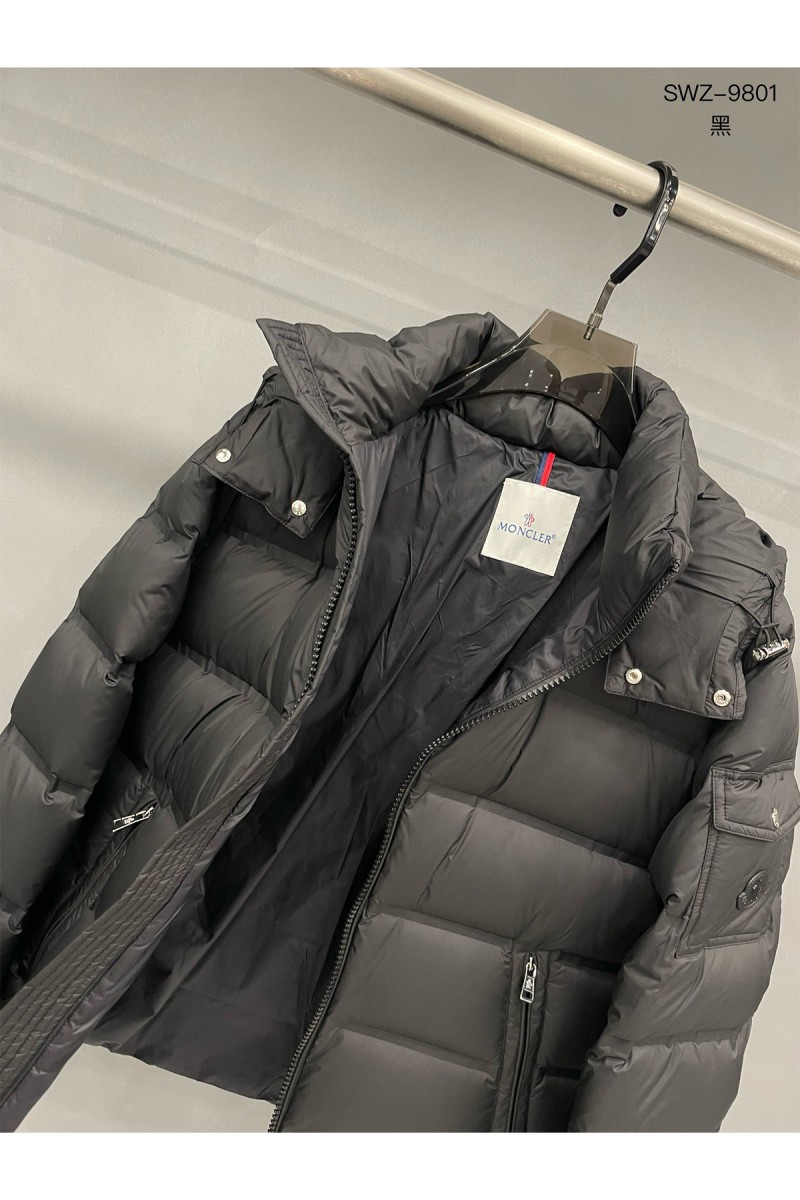 Moncler, Men's Jacket, Black