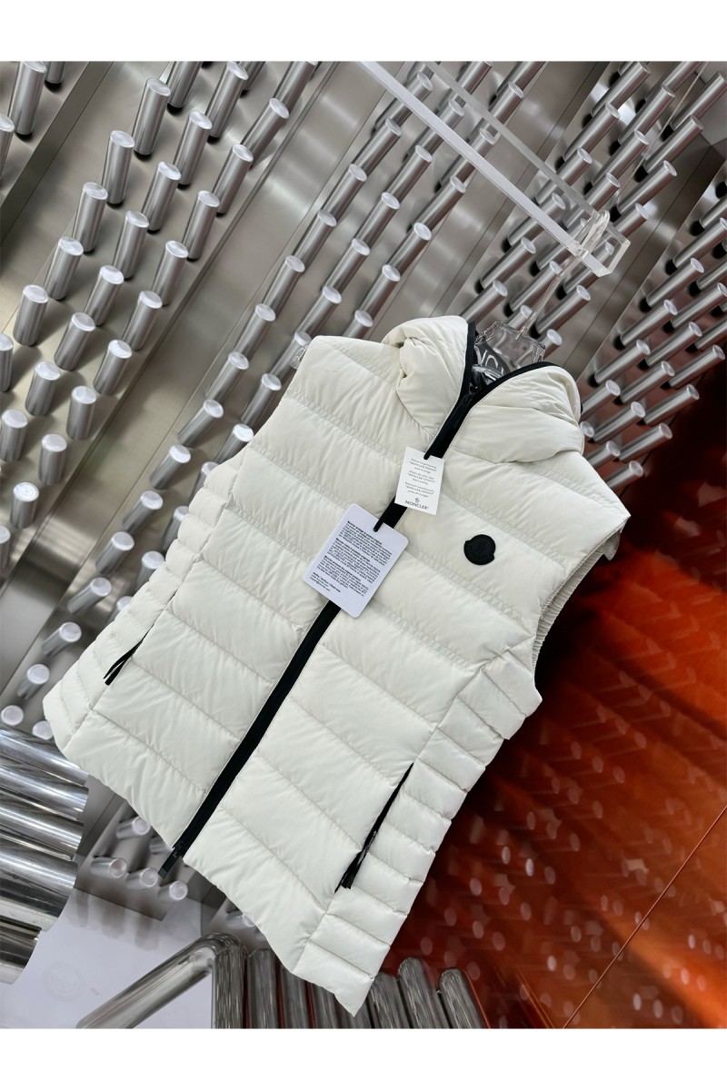 Moncler, Women's Vest, White