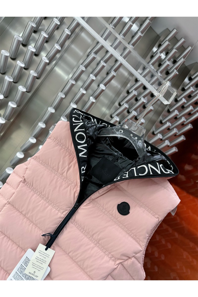 Moncler, Women's Vest, Pink