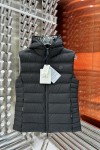 Moncler, Women's Vest, Black