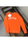 Moncler, Men's Pullover, Orange