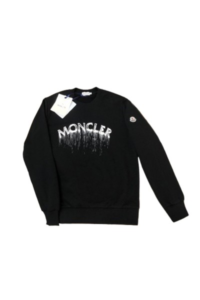 Moncler, Men's Pullover, Black