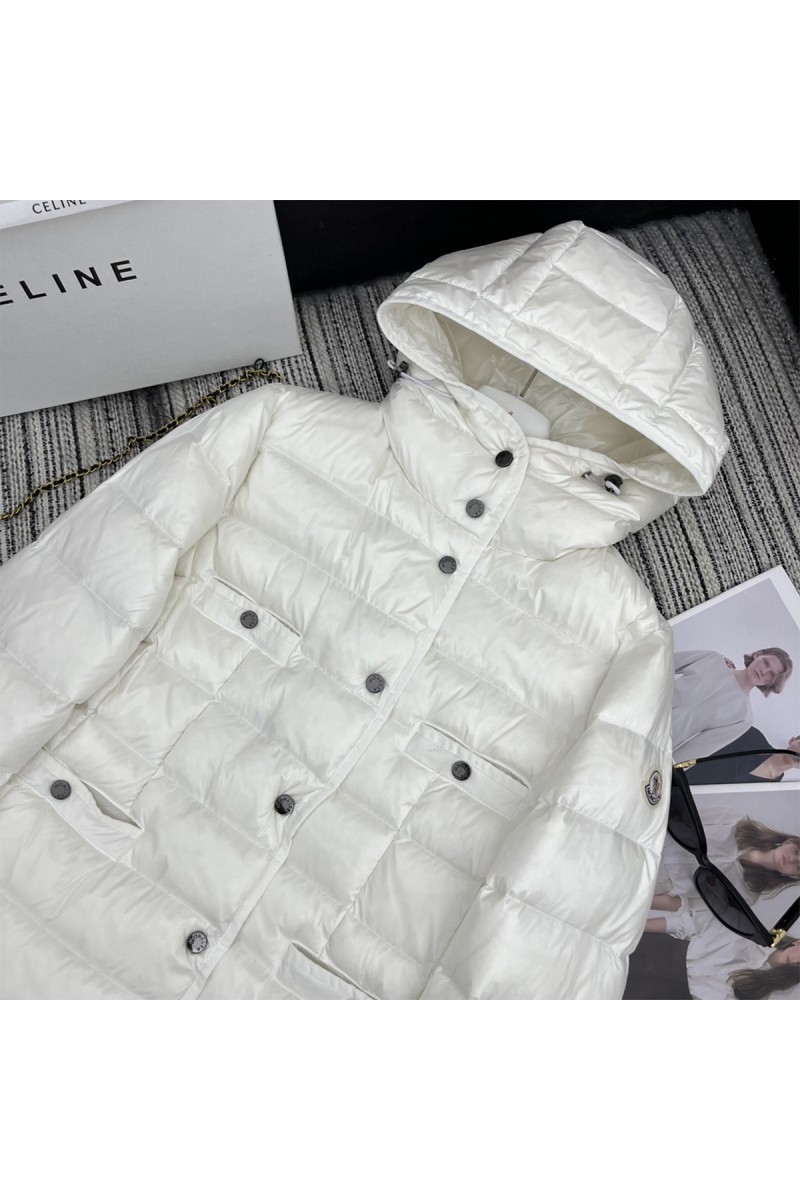 Moncler, Women's Jacket, White