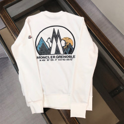 Moncler, Men's Pullover, White