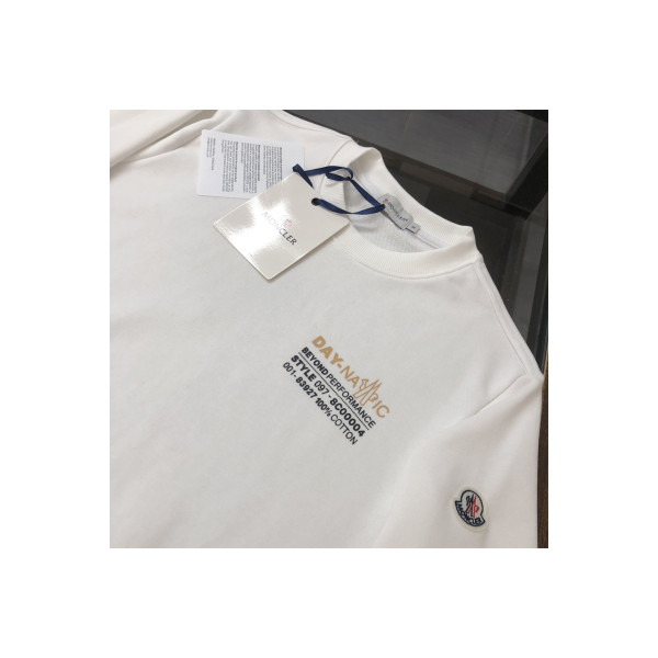 Moncler, Men's Pullover, White