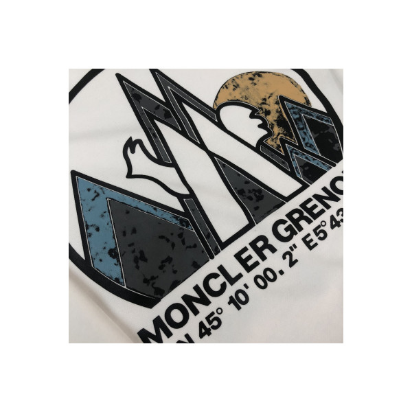 Moncler, Men's Pullover, White