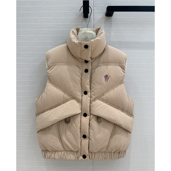 Moncler, Women's Vest, Beige
