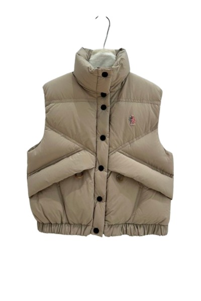 Moncler, Women's Vest, Camel