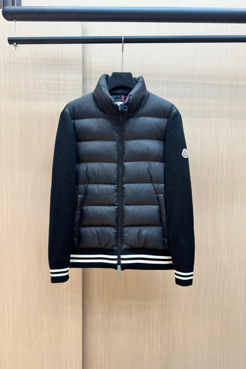 Moncler, Men's Cardigan, Black