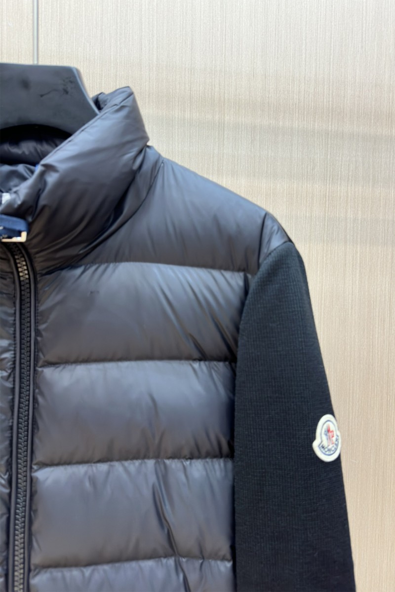 Moncler, Men's Cardigan, Black