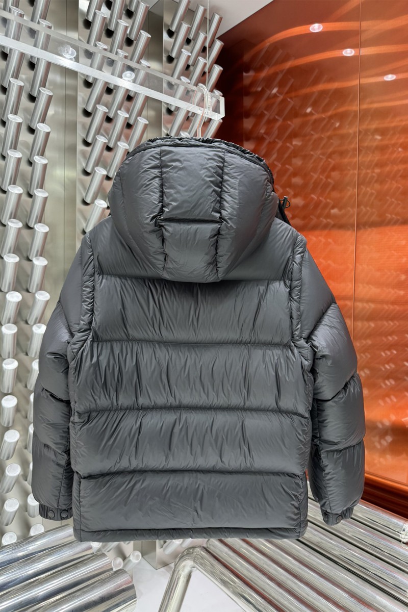 Moncler, Cyclone, Men's Jacket, Removable Arm, Black