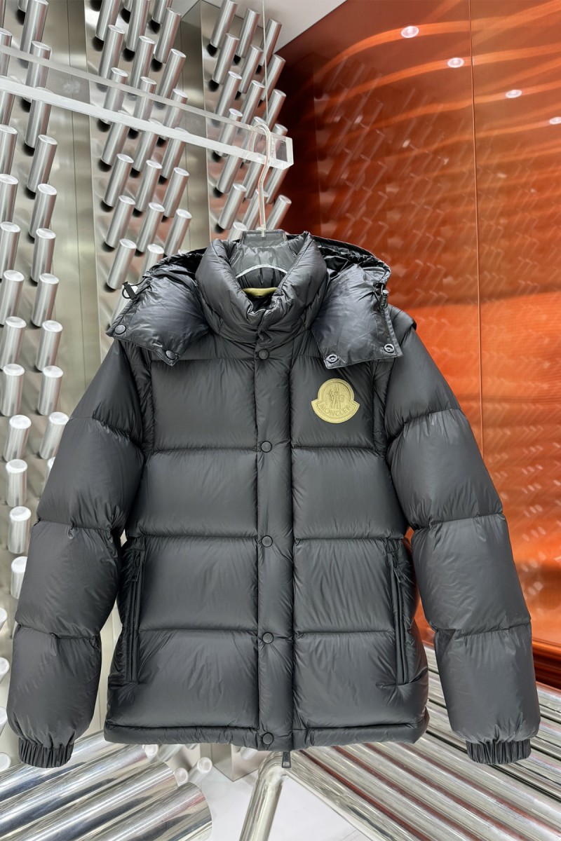 Moncler, Cyclone, Men's Jacket, Removable Arm, Black