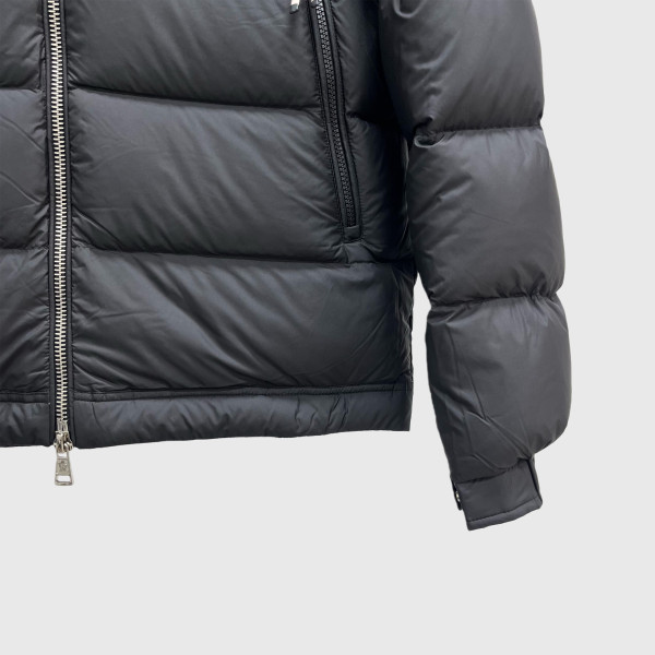 Moncler, Poirier, Heren Jas, Zwart
