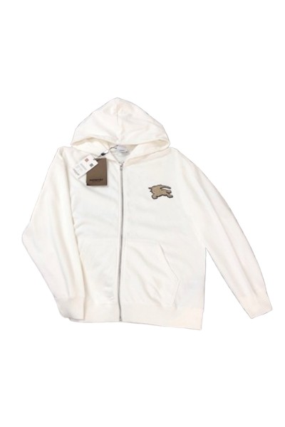 Burberry, Men's Hoodie, White