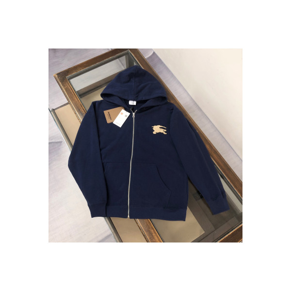 Burberry, Men's Hoodie, Navy