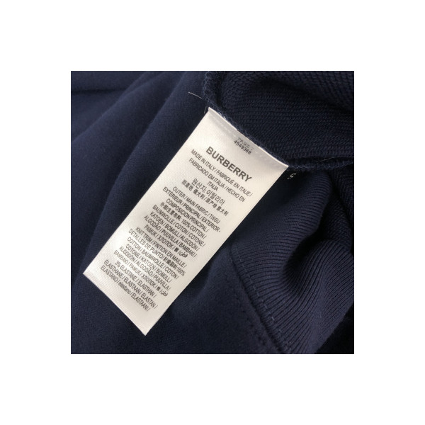 Burberry, Men's Hoodie, Navy