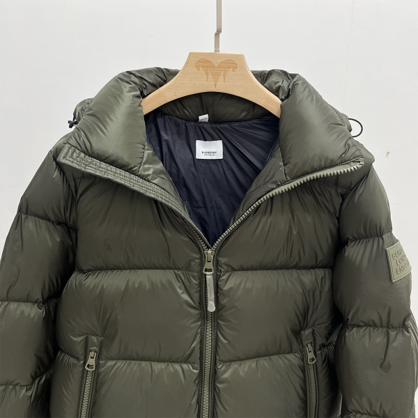 Burberry,Puffer Nylon, Men's Jacket, Khaki