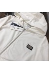 Christian Dior, Men's Hoodie, Creme